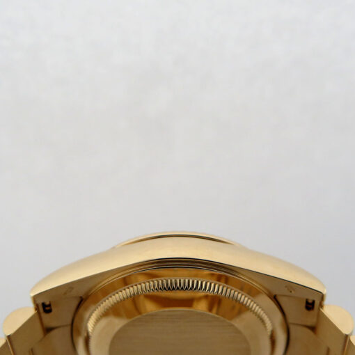 Rolex 118238 Day Date 18K Yellow Gold with Champagne Rolex Motif Diamond Dial - Image 5