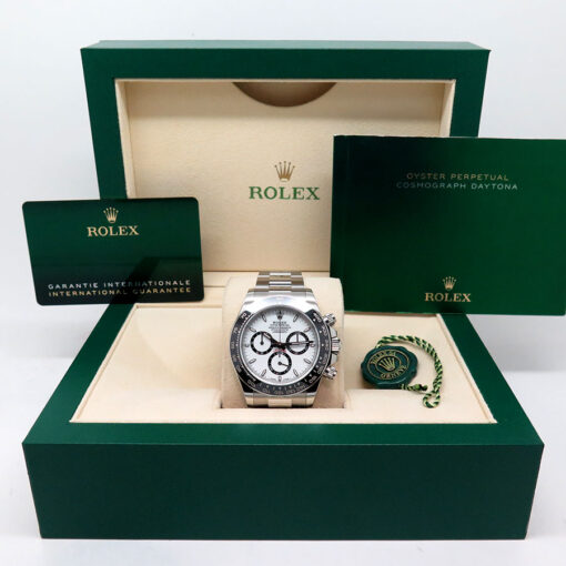Rolex 126500LN Cosmograph Daytona with White Dial - Image 2