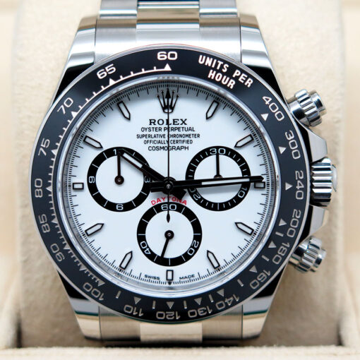 Rolex 126500LN Cosmograph Daytona with White Dial - Image 3