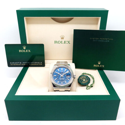 Rolex 326934 Skydweller with Blue Dial on Oyster (New Old Stock) - Image 2