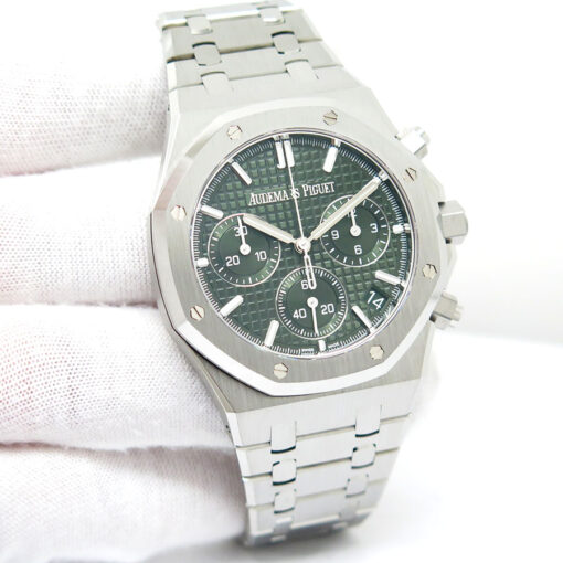 Audemars Piguet 26240ST Royal Oak Chronograph "50th Anniversary" with Green Dial