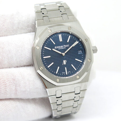 Audemars Piguet 16202ST Royal Oak "Jumbo" Ultra Thin with Blue Dial