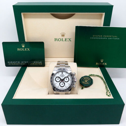 Rolex 126500LN Cosmograph Daytona with White Dial - Image 2