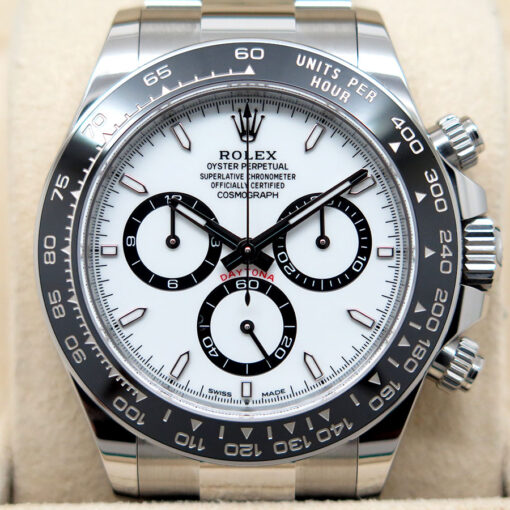 Rolex 126500LN Cosmograph Daytona with White Dial - Image 3