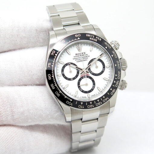 Rolex 126500LN Cosmograph Daytona with White Dial