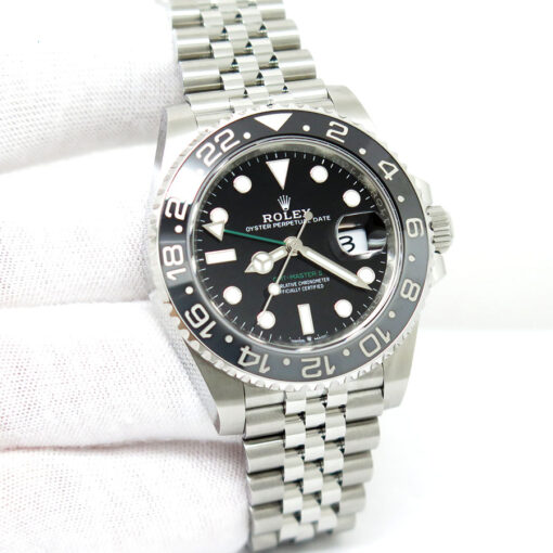 Rolex 126710GRNR GMT Master II on Jubilee