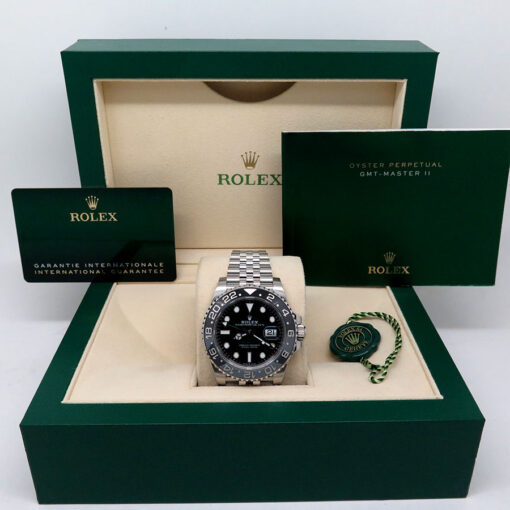 Rolex 126710GRNR GMT Master II on Jubilee - Image 2