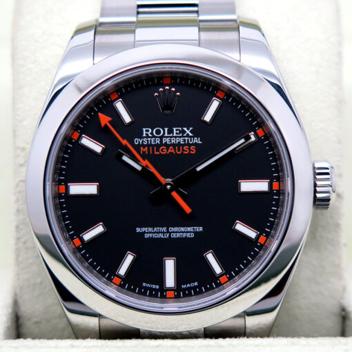 Rolex 116400 Milgauss with Black Dial - Image 3
