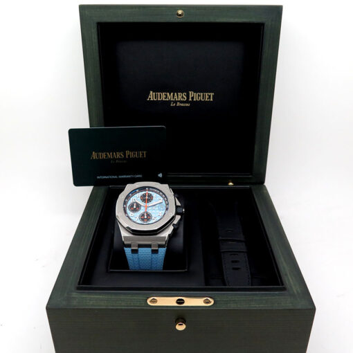 Audemars Piguet 26238ST Royal Oak Offshore Chronograph with Blue Dial - Image 2