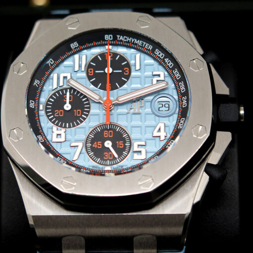 Audemars Piguet 26238ST Royal Oak Offshore Chronograph with Blue Dial - Image 3