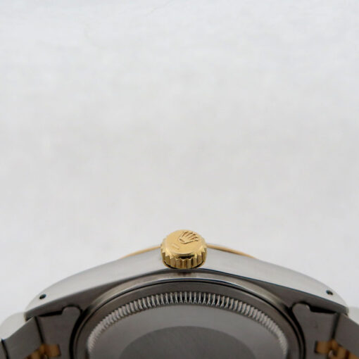 Rolex 16013 Datejust 18K/SS with Champagne Stick Dial on Jubilee - Image 4