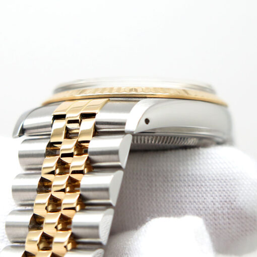 Rolex 16013 Datejust 18K/SS with Champagne Stick Dial on Jubilee - Image 6