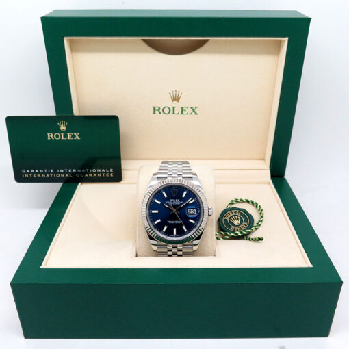 Rolex 126334 Datejust 41 with Blue Stick Dial on Jubilee - Image 2