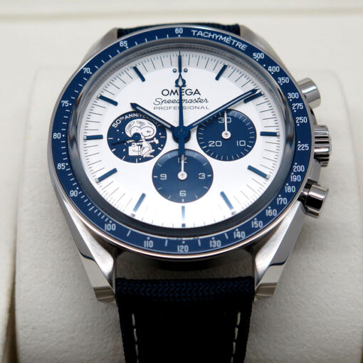 Omega Speedmaster 50th Anniversary Chronograph “Silver Snoopy Award”  (New Old Stock) - Image 3