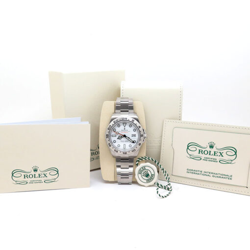 Rolex CPO 216570 Explorer II with White Dial - Image 2