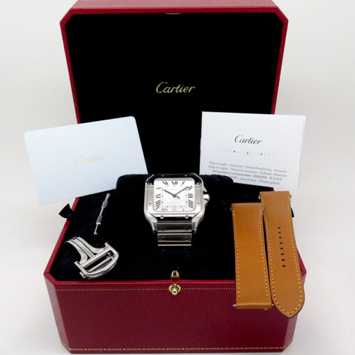 Alternative view of Cartier WSSA0018 Santos de Cartier Automatic Large