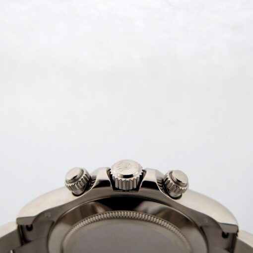 Rolex 116509 Cosmograph Daytona 18K White Gold with Black Arabic Dial - Image 4