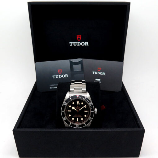 Alternative view of Tudor 79230N Black Bay with Black Bezel on Bracelet