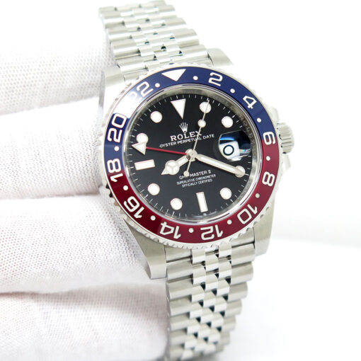 Rolex 126710BLRO GMT Master II on Jubilee (New Old Stock)