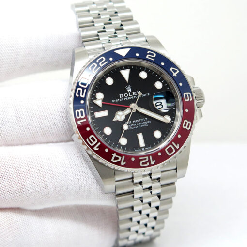 Rolex 126710BLRO GMT Master II on Jubilee
