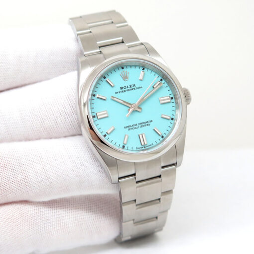Rolex 126000 Oyster Perpetual with Turquoise Dial