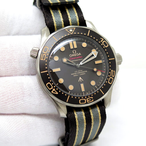 Omega Seamaster Diver 300m ‘007 Edition Titanium on NATO