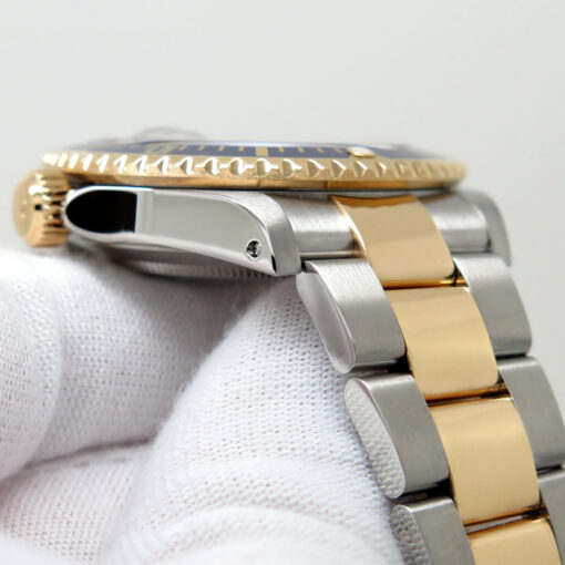 Rolex 16613LB Submariner 18K/SS with Silver Serti Dial - Image 7