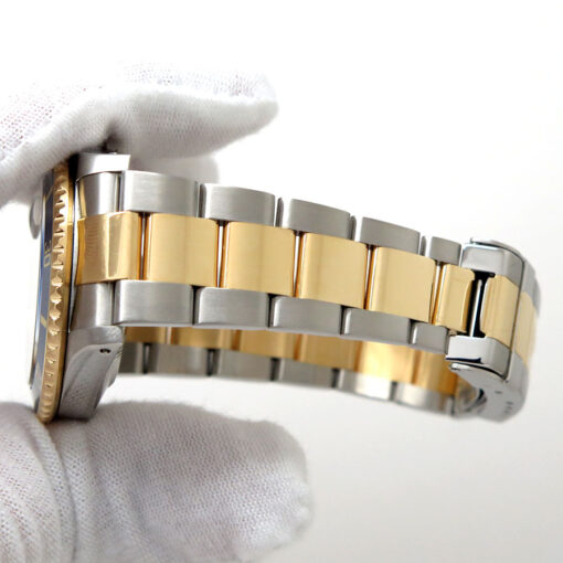Rolex 16613LB Submariner 18K/SS with Silver Serti Dial - Image 13