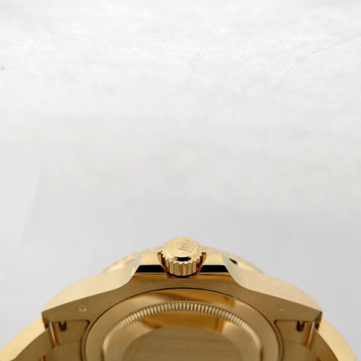 Rolex 116748SARU GMT Master II 18K Yellow Gold with Ruby/Sapphire Bezel - Image 4