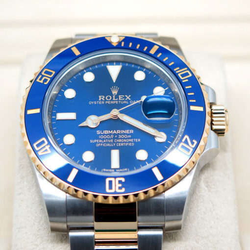 Rolex 116613LB Submariner 18K/SS Blue Dial - Image 3