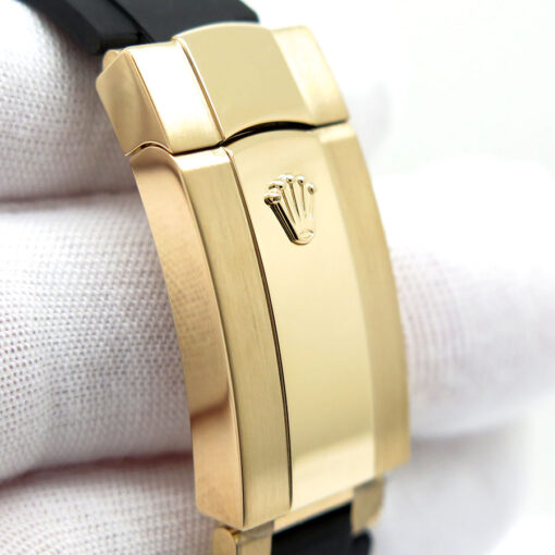 Rolex 336238 Skydweller 18K Yellow Gold with White Dial on Oysterflex - Image 7