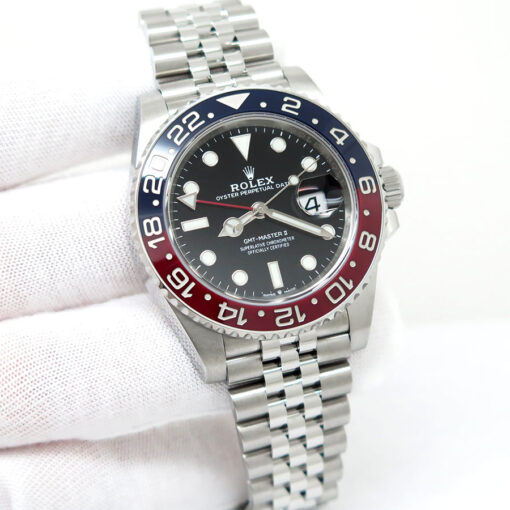 Rolex 126710BLRO GMT Master II on Jubilee