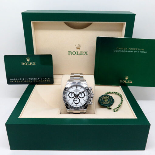 Rolex 126500LN Cosmograph Daytona with White Dial - Image 2