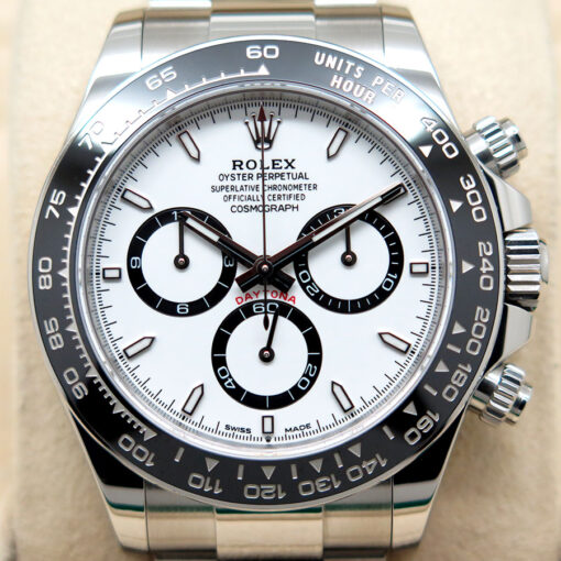 Rolex 126500LN Cosmograph Daytona with White Dial - Image 3