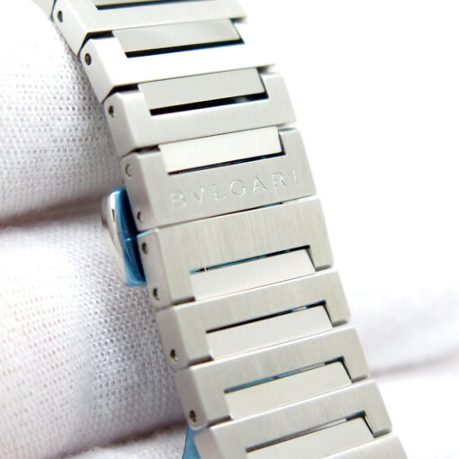 Bulgari 103739 Octo Roma Clous de Paris 41mm with Blue Dial - Image 8