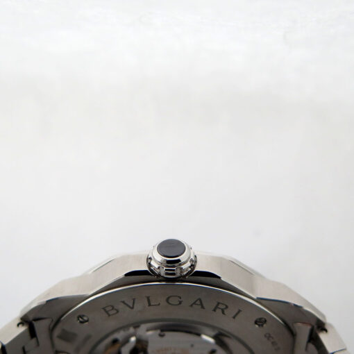Bulgari 103739 Octo Roma Clous de Paris 41mm with Blue Dial - Image 5