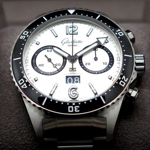 Glashutte SeaQ Chronograph Automatic on Bracelet - Image 3