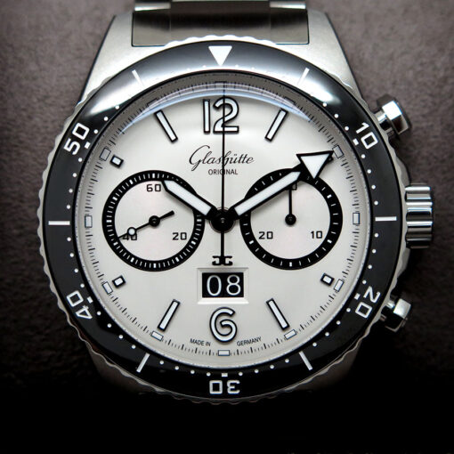 Glashutte SeaQ Chronograph Automatic on Bracelet - Image 4