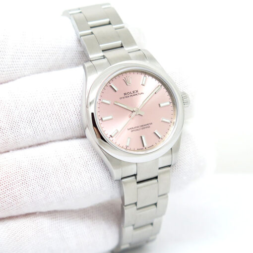 Rolex 277200 Oyster Perpetual 31 with Pink Dial