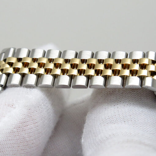 Rolex 279173 Datejust 18K/SS with Silver Diamond Dial on Jubilee - Image 6