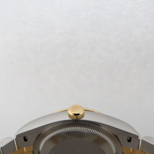 Rolex 126233 Datejust 18K/SS with Olive Green Roman Diamond VI/IX Dial on Jubilee - Image 3