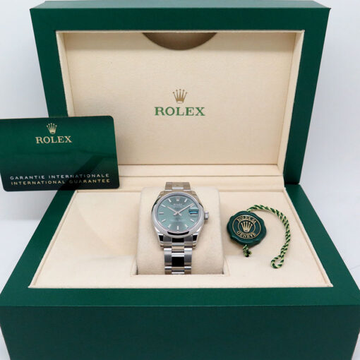 Rolex 278240 Datejust with Mint Green Dial on Oyster - Image 2