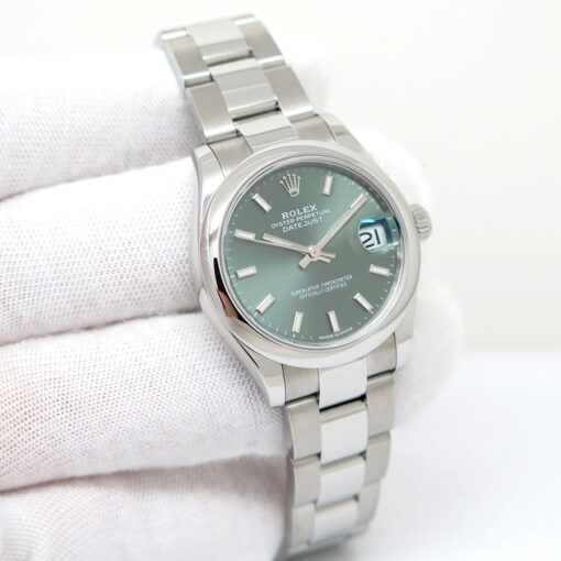 Rolex 278240 Datejust with Mint Green Dial on Oyster