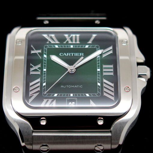 Cartier WSSA0062 Santos de Cartier Large with Green Dial - Image 3