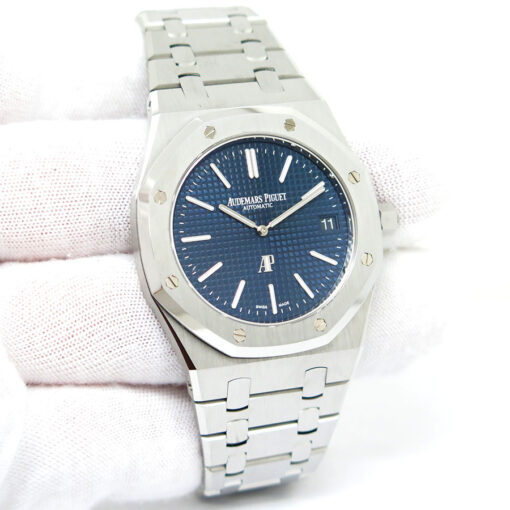 Audemars Piguet 15202ST Royal Oak "Jumbo" Ultra Thin with Blue Dial