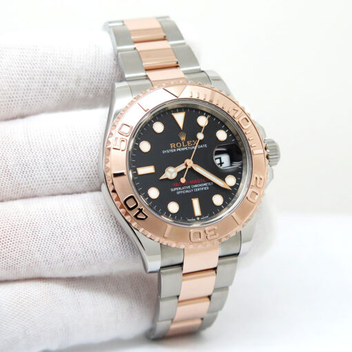Rolex 126621 Yachtmaster 18K/SS with Black Dial