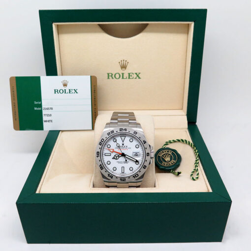 Rolex 216570 Explorer II with White Dial - Image 2
