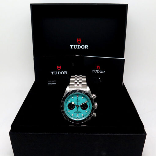 Tudor 79360N Black Bay Chronograph with Turquoise Dial - Image 2