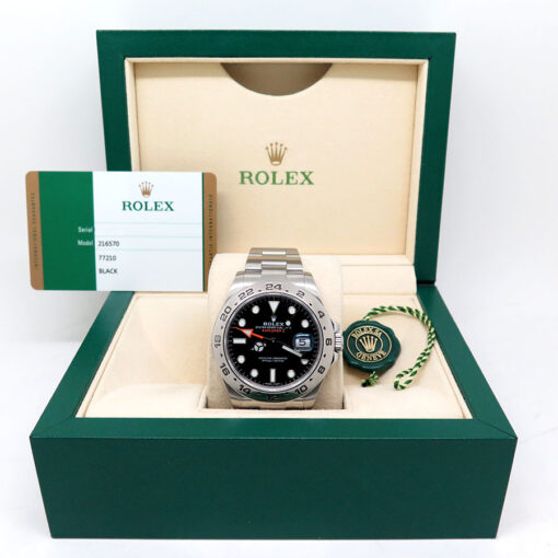 Rolex 216570 Explorer II with Black Dial - Image 2