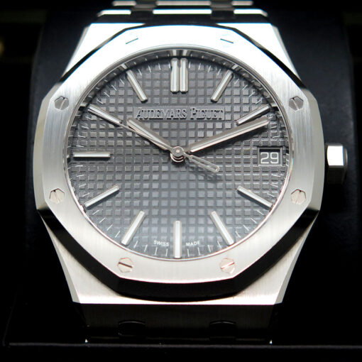 Audemars Piguet 15510ST Royal Oak 50th Anniversary Edition with Grey Dial - Image 3
